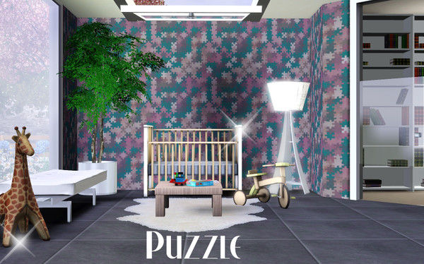 Sims 3 — Puzzle by TSR Archive — Pattern made by Pralinesims for TSR
