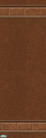 Sims 2 — Studio K Stucco 04 - UPDATED - Chocolate by StudioKhagerks — 