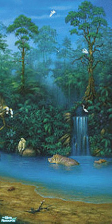 Sims 2 — MRC Mural # 7 - Mrc Mural7 Right by MidnightRose — Right Panel for MRC Mural #7. Created by Midnight Rose