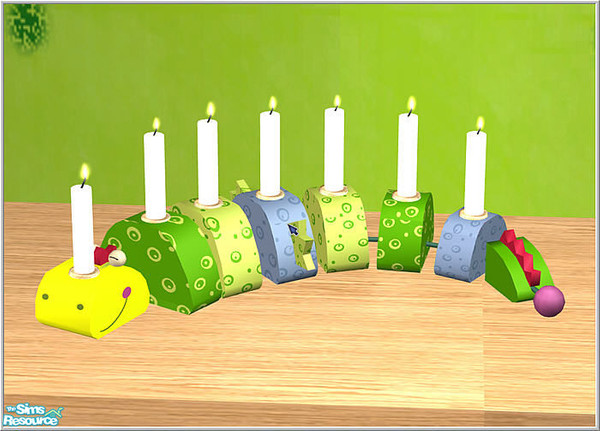 Sims 2 — Birthday Candles - B43 Candles Dragon by Birgit43 — 