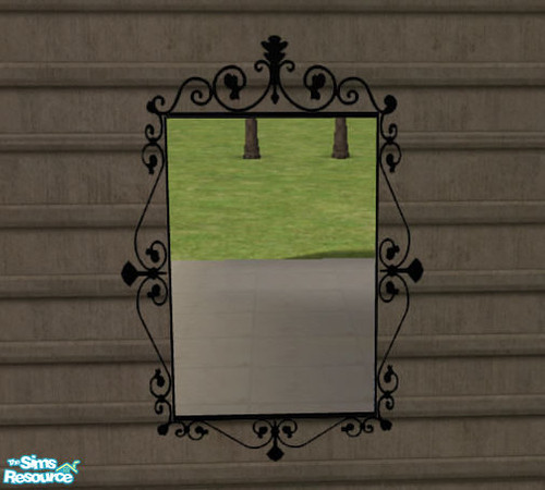 Sims 2 — "Concinnity" Bedroom Mirror - Mesh by Sasilia — 