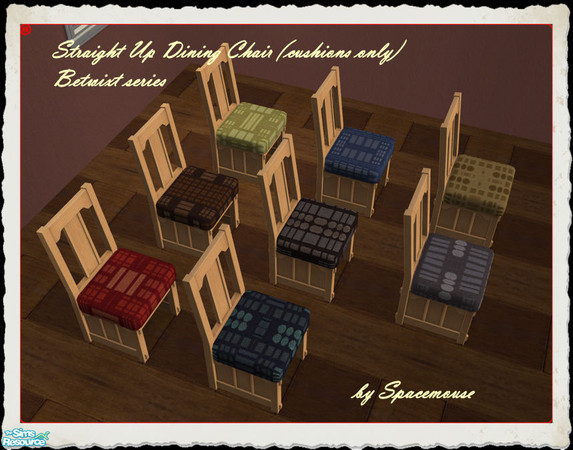 Sims 2 — Sit Up Straight Dining Chair Betwixt by spacemouse — Sit Up Straight Dining Chair Betwixt Series