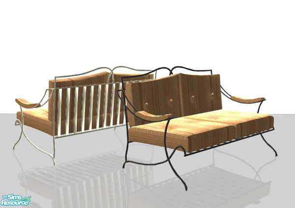 Sims 2 — "Concinnity" Loveseat terrac. - #492922 by Sasilia — 