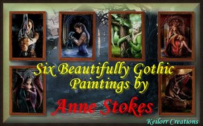 Sims 3 — Gothic Art By Anne Stokes by keilorr — Gothic Art By Anne Stokes. Consisting of six beautifully Gothic pictures
