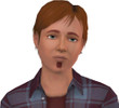 Sims 3 — Johan by angiesupers — Hello again. Meet Johan, my teenager wanna-be bad boy lol ..Hope ya like him..Enjoy, tell
