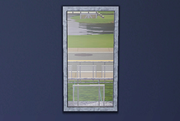 Sims 3 — Simple window (1x) by Sukhavati — A very simple window covering approximately 2/3 of the wall to fit in some