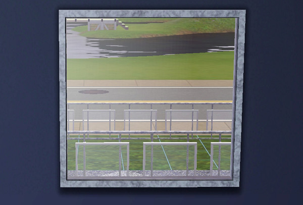 Sims 3 — Simple window (2x) by Sukhavati — A very simple window covering approximately 2/3 of the wall to fit in some