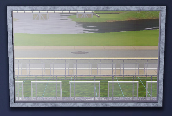 Sims 3 — Simple window (3x) by Sukhavati — A very simple window covering approximately 2/3 of the wall to fit in some