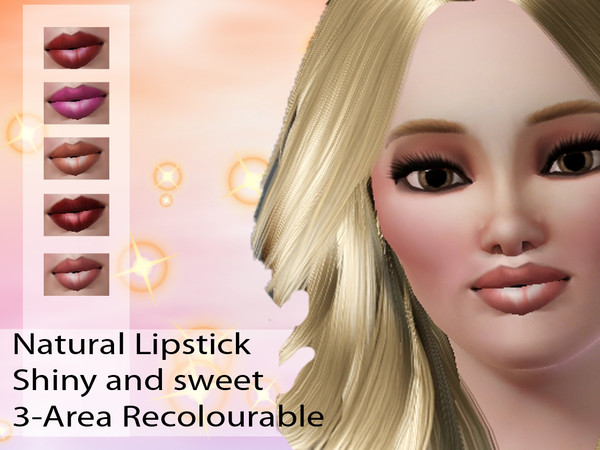 Sims 3 — Natural Lips by TSR Archive — 