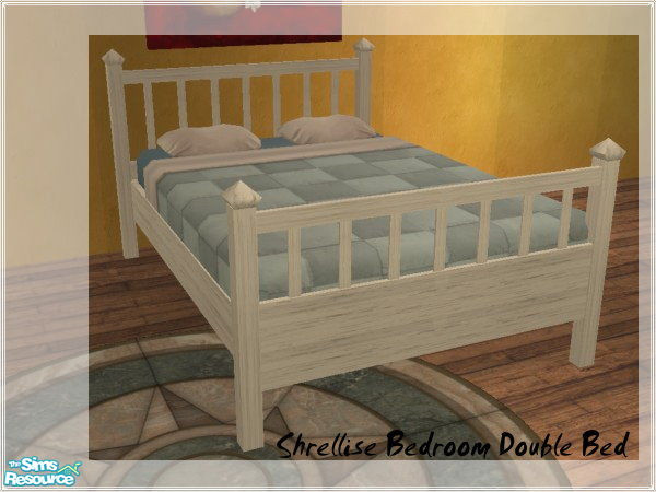 Sims 2 — Shrellise Bedroom Double Bed by mky1374 — recolor for the Shrellise Bedroom Double Bed