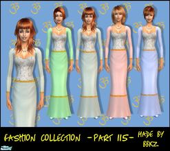 Sims 2 — Fashion Collection - part 115 - by BBKZ — Medieval style. Available as everyday and formal for YAs, adults and
