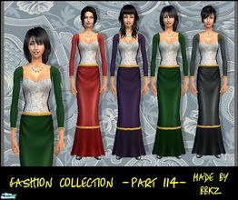 Sims 2 — Fashion Collection - part 114 - by BBKZ — Medieval style. Available as everyday and formal for YAs, adult and