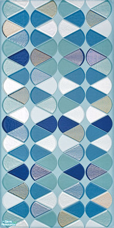 Sims 2 — Ocean - Turquoise Wall05 by ayyuff — 