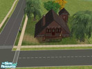 Sims 2 — Cottage in the Wood by vgershteyn — This little studio house is perfect for any Sim who wants to live free of