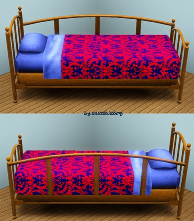 Sims 3 — Single bed new design by suesskissing — Single bed new design by suesskissing