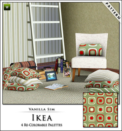Sims 3 — Ikea by Vanilla Sim — original texture from COLOURlovers by echo1 converted by me for The Sims 3