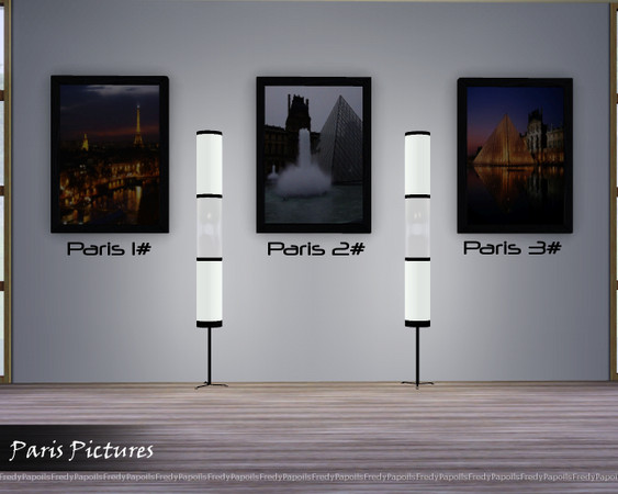 Sims 3 — Paris Paintings by FredyPapoils — 