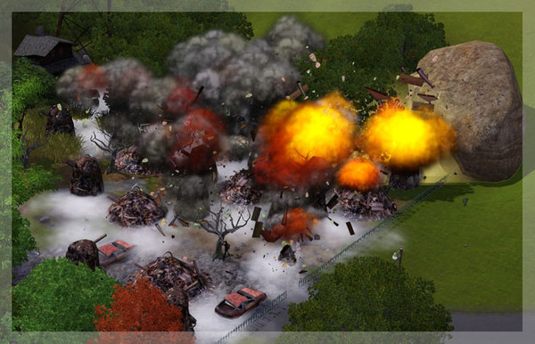 Sims 3 — Ferro Velho Furada by Nayara — Ferro Velho Furada Necessita The Sims 3 Volta ao Mundo e The Sims 3 Ambicoes Need