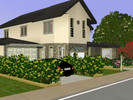 Sims 3 — The Private Eye's Hut by hal199 — This wonderful home includes 1 bathroom, 2 bedrooms, 2 living room areas and