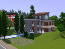 Sims 3 — social conservatism by Sandla — Mix betwwen conservative Villa styles and some new modern elements. The garden