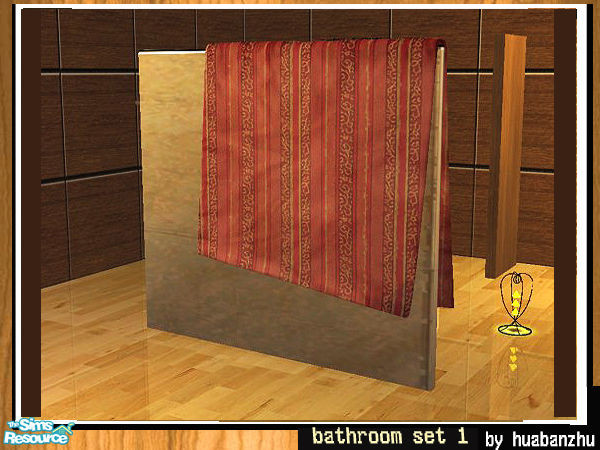 Sims 2 — bathroom set 1 -DECO--screen by huabanzhu — 