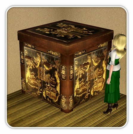 Sims 3 — Thai Cabinet Decoration by moschino_K — Cabinet