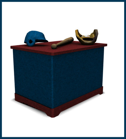 Sims 3 — Baseball Set Toybox by rebecah — Baseball Set Toybox by Rebecah