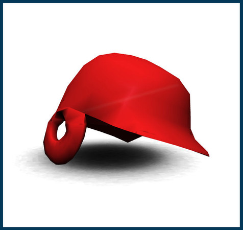 Sims 3 — Baseball Set - Baseball Helmet by rebecah — Baseball Set - Baseball Helmet deco by Rebecah