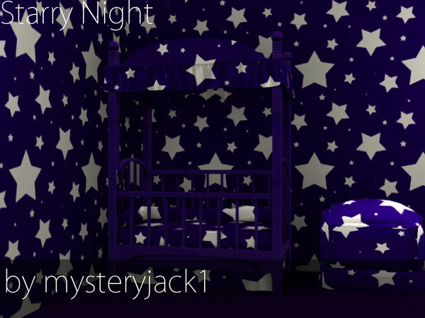Sims 3 — Starry Night by mysteryjack1 — This cute pattern is perfect for your toddlers!