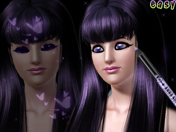 Sims 3 — Eyeliner 14 by easysims — Hope that everybody likes it(*^__^*) 