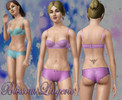 Sims 3 — Blossom Bra by Artist24 — This Lingerie is for female adult and young adult and only have one channel.