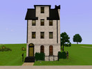 Sims 3 — 5 Georges Square by jetty — A Georgian Town House for an EVIL sim. Complete with four levels of CREEPY BASEMENT
