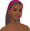 Sims 3 — Jaeda James by Craz4life — JJ may be a shy, young adult, but don't let that fool you; she's got a colorful