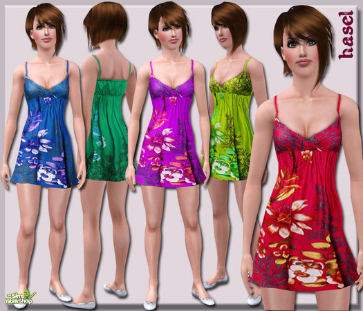 Sims 3 — Bast  by hasel — 1 recolorable palet.. 5 different colours.. Enjoy.. Maternity..