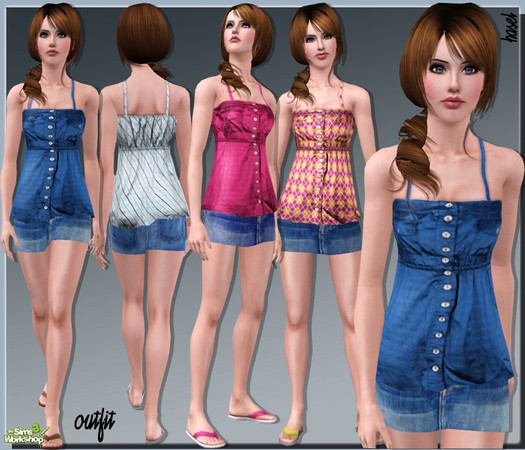 Sims 3 — Horus  by hasel — 2 recolorable palets.. 3 different styles.. Enjoy..