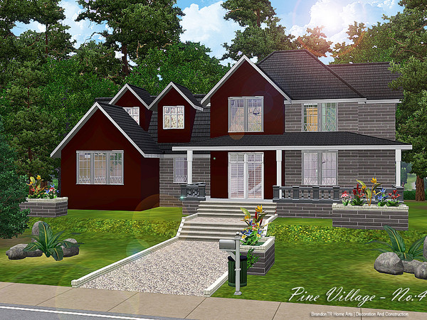 Sims 3 — Pine Village - No 4 by brandontr — BrandonTR@TSR