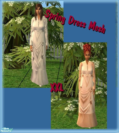 Sims 2 — Community Project:XXL Dresses by simscom — Brought to you by the Sims2 Community Project.........Please enjoy