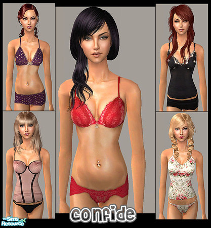 Sims 2 — Essence by confide — No mesh or EP required.