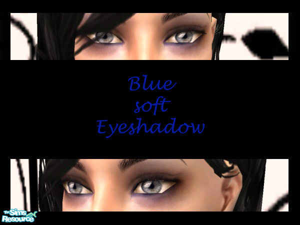 Sims 2 — Soft eyeshadow/Blue by Blackparade — 