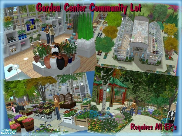 Sims 2 — Community Project:Garden Centre by simscom — Brought to you by the Sims2 Community Project.....Please enjoy this