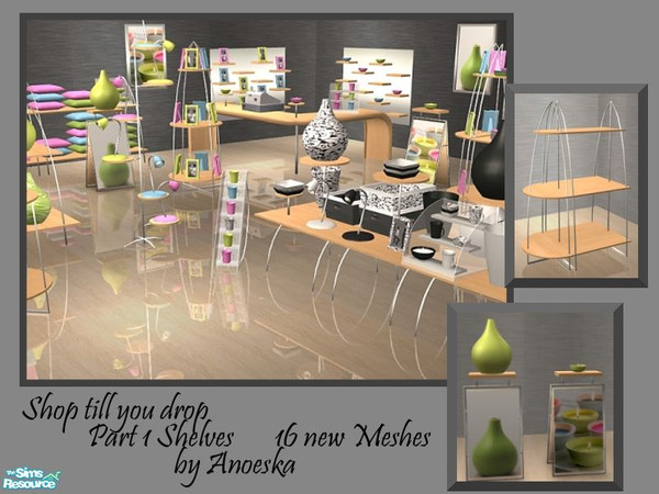 Sims 2 — Shop - Collection file residential by AnoeskaB — This is the collection file of the Shop till you drop set, part