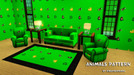 Sims 3 — Animals by Firefighter96 — Animals on a green background. Perfect for a kid's room! The animals are a wolf,