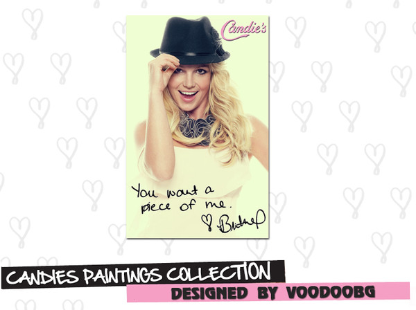 Sims 3 — Britney Candies 1 by VoodooBG — Painting poster teen room