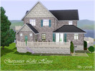 Sims 3 — Charpentier Lake House by fyreflii — A cute 2 story Lake House located in Riverview. This lot does not have a