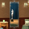 Sims 2 — Stained Glass Mirror RC Silver by joyfulgirlhol — A simple silver recolor of my Stained Glass Mirror.