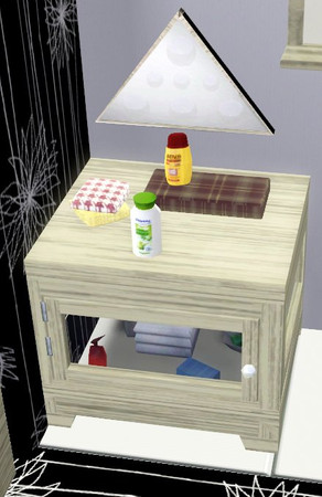 Sims 3 — Bathroom Amy Cabinet Small by CaliDea — Small Cabinet Amy