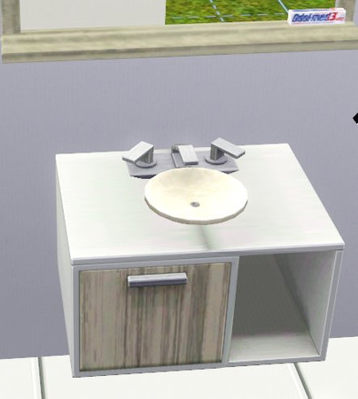 Sims 3 — Bathroom Amy Sink by CaliDea — Sink Amy