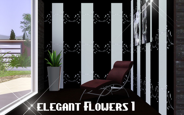 Sims 3 — Elegant Flowers 1 (Vertical) by TSR Archive — Pralinesims