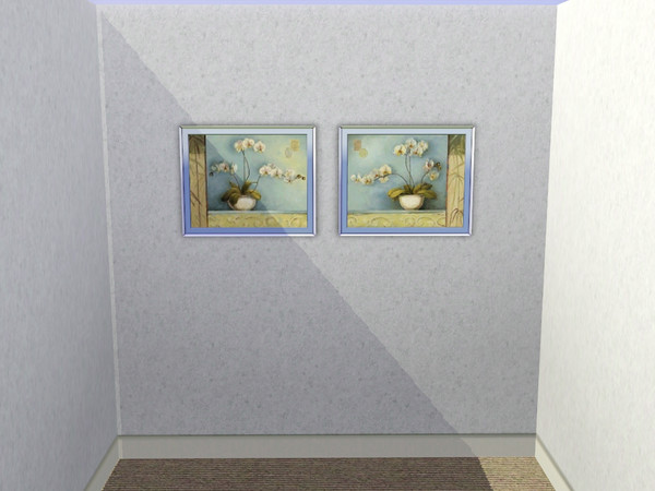 Sims 3 — Spa Orchids by jezebel_the_nun — 2 Spa Orchids paintings.