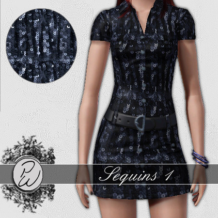 Sims 3 — PW Sequins 1 by PatternWitch — by PatternWitch@TSR